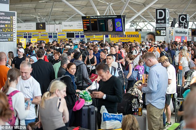 Airline passengers worldwide were stranded after software update crashed millions of computers