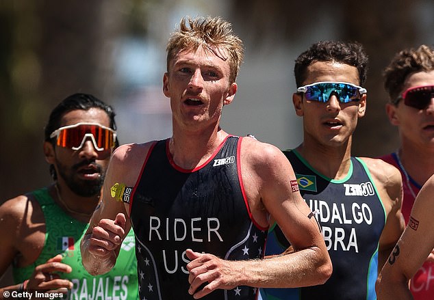 American athlete Seth Rider (pictured) claimed he was “trying to increase my E. coli threshold by exposing myself to a little bit of E. coli in my daily life.” The bacteria — found in water — usually causes fever, nausea and diarrhea. Symptoms usually resolve on their own within a few days