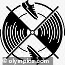 The Olympic symbol for breakdancing