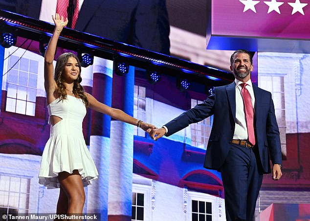 Donald Trump Jr. wants to fend off teenage boys who 'swarm' daughter Kai, 17, after her first comments on a national stage Wednesday