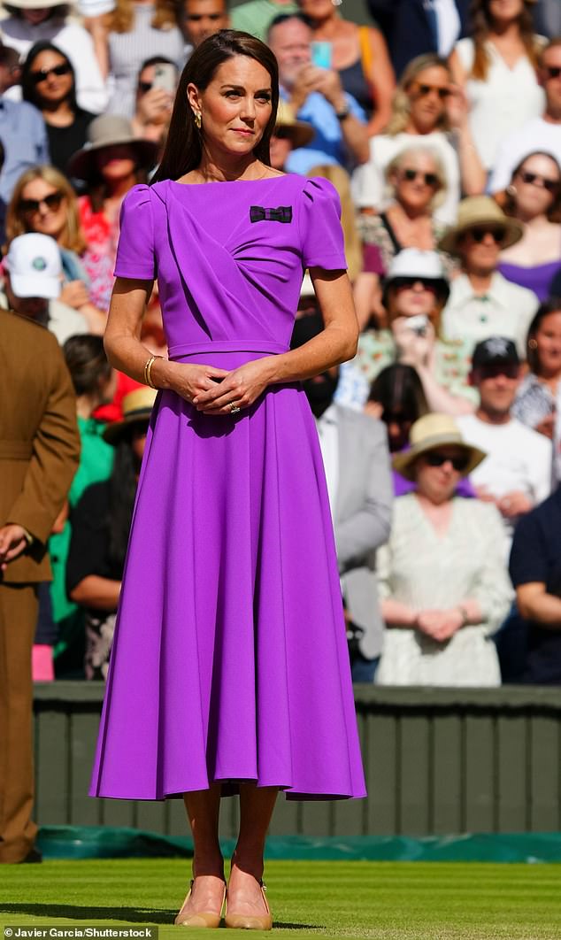 The Princess of Wales was back in public at Wimbledon last Sunday, just hours after the attempted assassination of Donald Trump.