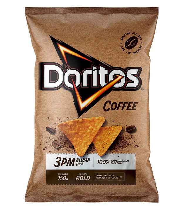 On Wednesday, Doritos Australia announced the launch of a new coffee flavor (pictured)