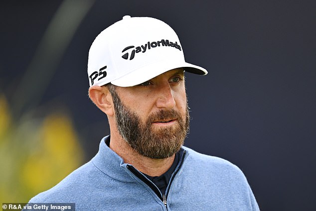 Her husband Dustin Johnson finished tied for 31st at six over par after his +4 round on Sunday