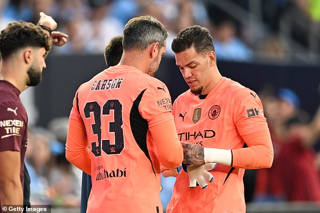 Ederson insisted he is still happy at Manchester City but admitted his future is not yet set