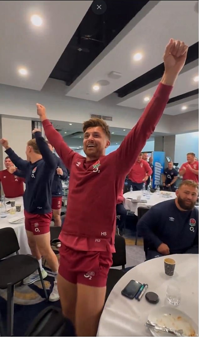 England Rugby Stars Wildly Celebrate Dramatic Euro 2024 Victory Over The Netherlands... As Steve