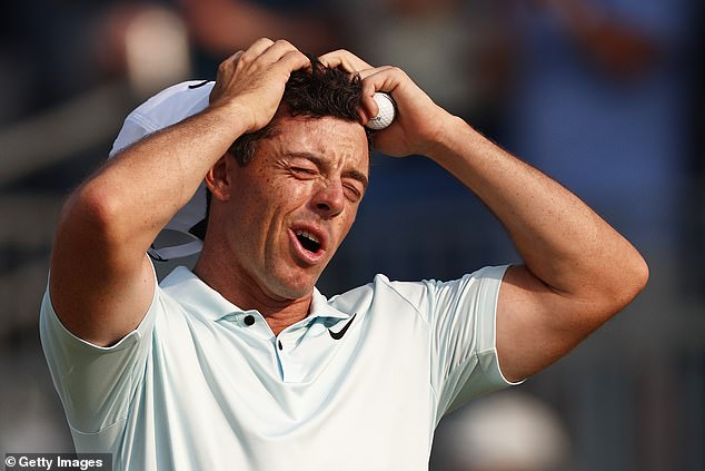 Rory McIlroy came very close to winning his first major in 10 years at Pinehurst