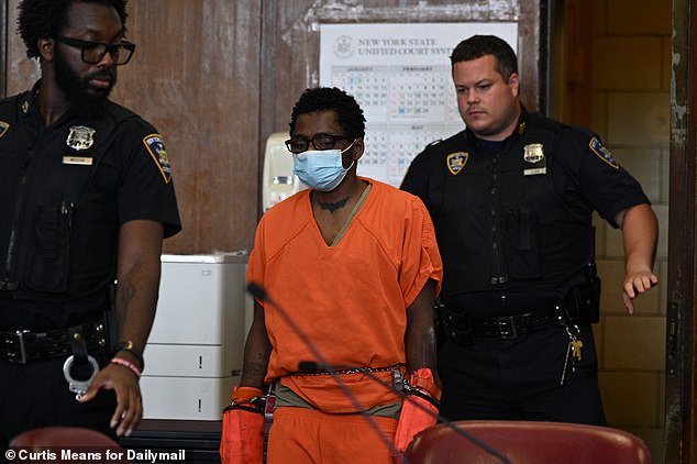 Assamad Nash, seen here in court on Tuesday, followed Christina Yuna Lee back to her apartment in February 2022, where he 