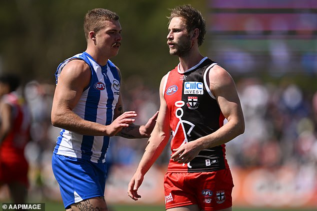 St Kilda defender Jimmy Webster (pictured right) remains in the running to win this year's Brownlow Medal - despite serving the longest suspension in 2024, the AFL has confirmed