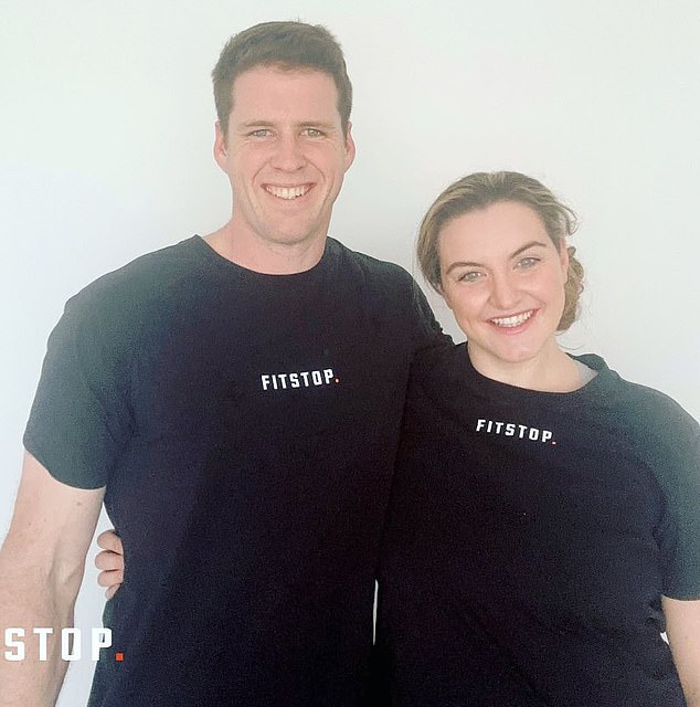 Jon and El Trovas (pictured) need 50 members by the end of the month to prevent their FitStop franchise in Adelaide's western suburbs from going bust.