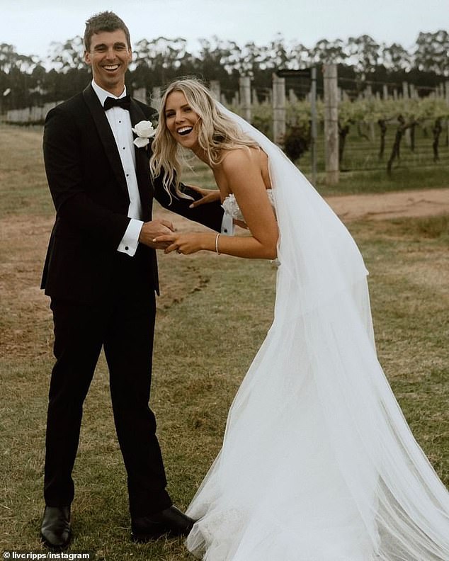West Coast Eagles star Jamie's wife was diagnosed two weeks before their wedding day