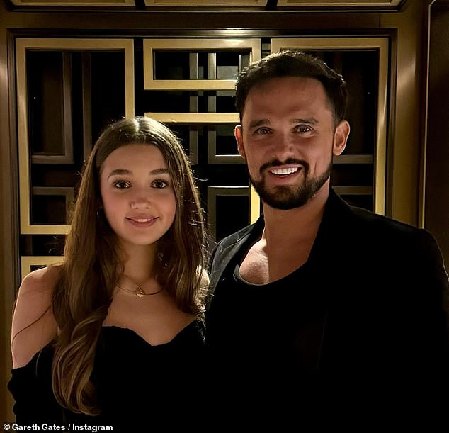 Gareth Gates has revealed he is helping his daughter Missy, 15, get a record deal as she wants to follow in her famous father's footsteps