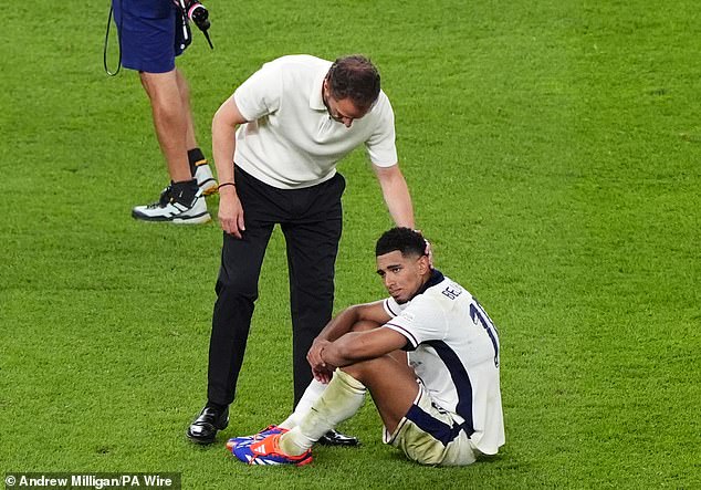 England's stars can claim they have been let down by their manager. The sight of Bellingham shouting at Southgate and his coaches in the second half of the final was alarming.