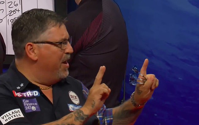 Gary Anderson ridiculed England fans on Sunday night over Spain's victory in the 2024 European Championship final