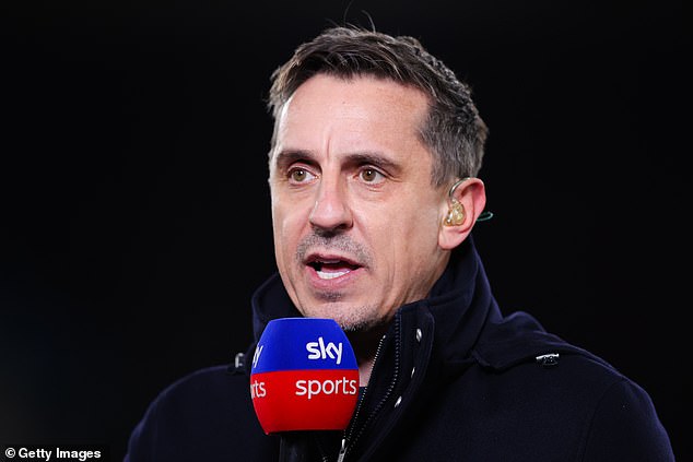 Gary Neville named best striker he ever played with at Manchester United