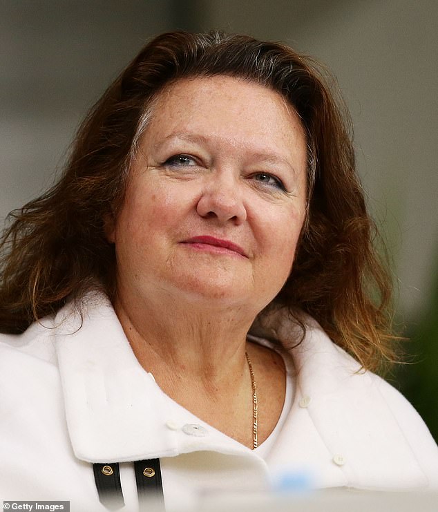 Gina Rinehart calls on Australians to do one thing now