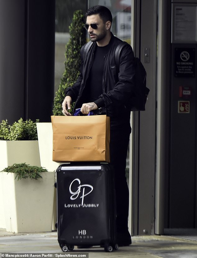 Giovanni Pernice was spotted in Manchester on Monday as his former team-mates turned up for the first day of training for this year's Strictly Championship.