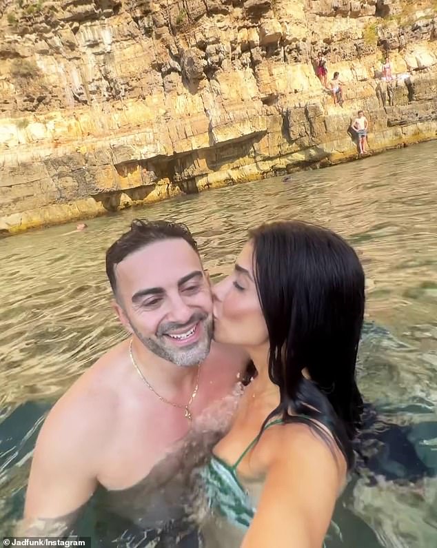 Jad popped the question in Puglia, Italy, at Elvira Castle on July 12