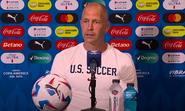 Gregg Berhalter gave a blunt response when asked about his future as USMNT head coach