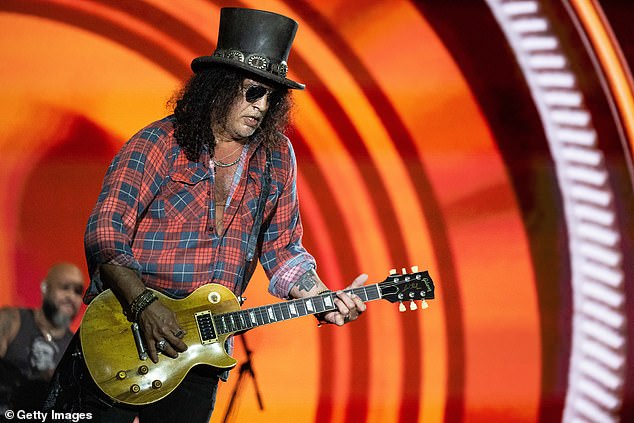 Slash broke his silence following the tragic death of his stepdaughter Lucy-Bleu Knight at the age of 25 earlier this month (pictured in June)