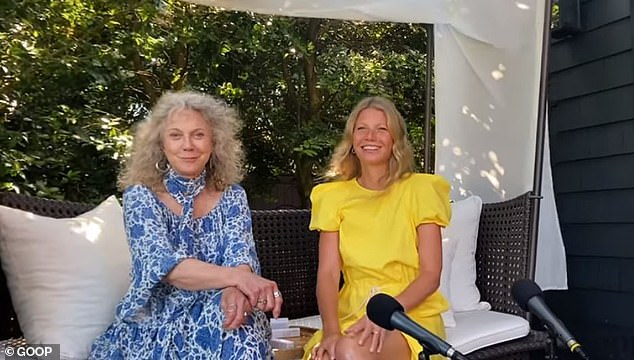 Gwyneth Paltrow's mother Blythe Danner suffered a medical emergency at a charity event in The Hamptons; seen together in 2020