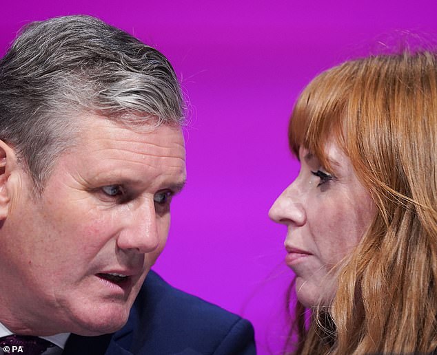 Under new management: Prime Minister Keir Starmer and his deputy Angela Rayner