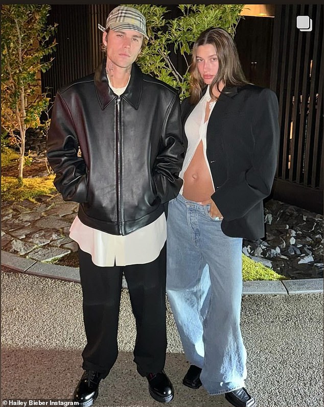 Hailey Bieber, 27, says she and husband Justin Bieber, 30, are happily married and plan to stay that way, even if internet trolls don't believe them