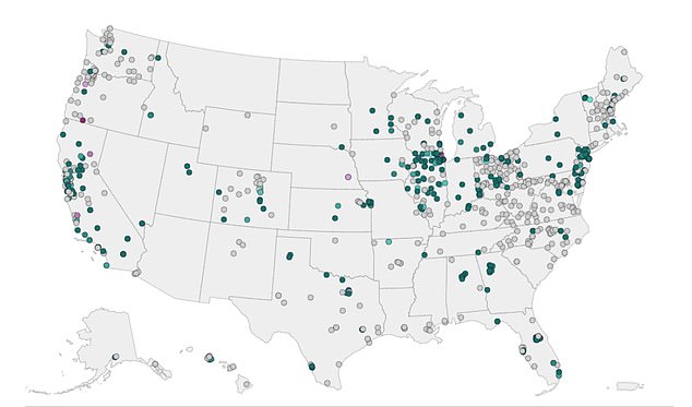 This interactive map shows current site-level data for influenza A virus in wastewater. Avian influenza is a strain of influenza A