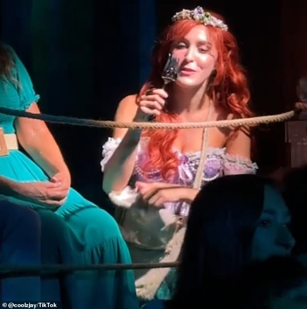 Delaney Benson played Ariel at Area Stage in Miami in a 90-minute musical based on the classic children's animated film The Little Mermaid