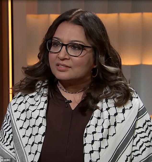 Greens vice-chairman Mehreen Faruqi has dodged questions about whether Hamas, a terrorist group in control of the Gaza Strip, should be dismantled to make way for a Palestinian state