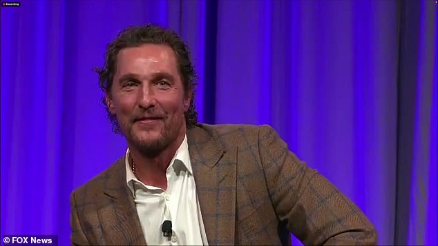 Hollywood star Matthew McConaughey has hinted at a possible move from acting to the political sphere