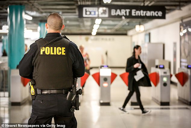 BART police officers identified and took into custody Trevor Belmont, 49, a homeless man also known as Hoak Taing, in connection with the incident