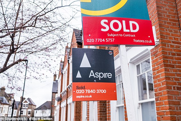 On the rise: The average house price rose 1.5% in the year to June, according to Nationwide