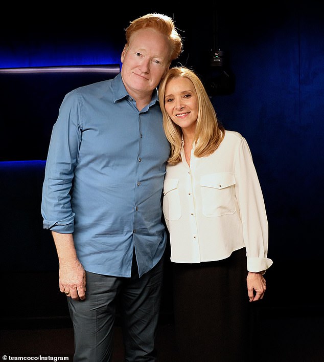 Conan O'Brien has admitted he was 'jealous' of Matthew Perry when his then-girlfriend, Lisa Kudrow, raved about how funny her Friends co-star was after meeting him for the first time