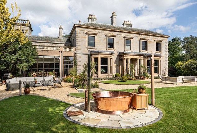 Georgian splendor: The Country House in Cumbria, which sleeps 16, has been slashed. Four nights' midweek stays here this month are now £2,970 cheaper than £4,950