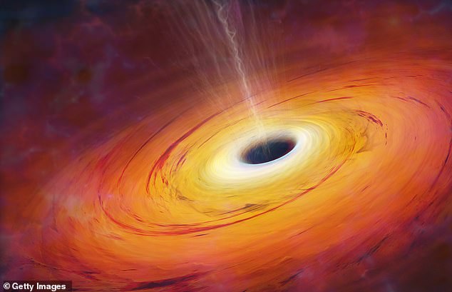 Black holes form when massive stars collapse into dense objects that pull in everything around them. As they “feed” on surrounding matter, some grow into supermassive black holes like the one at the center of the Milky Way.