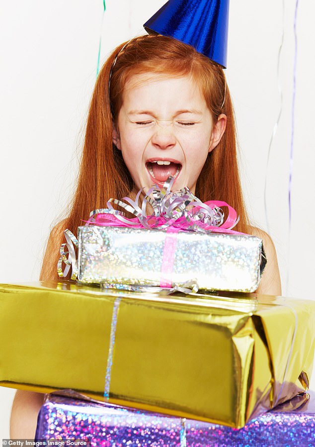 Some parents are demanding that guests bring increasingly lavish gifts to children's parties