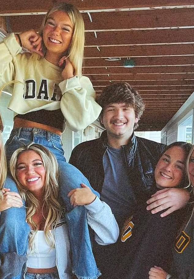 Kohberger is accused of killing University of Idaho students (L-R) Kaylee Goncalves, Madison Mogen, Ethan Chapin and Xana Kernodle on November 13, 2022