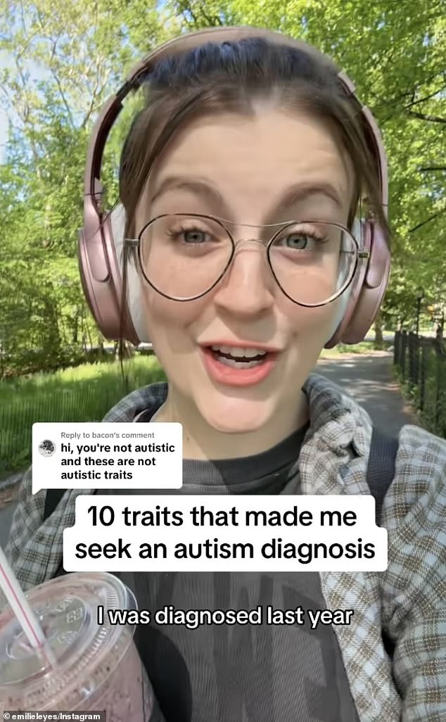 New York City brain training expert Emilie Leyes revealed the 10 telltale signs that prompted her to get an autism assessment, including 'shutdowns after social interactions'