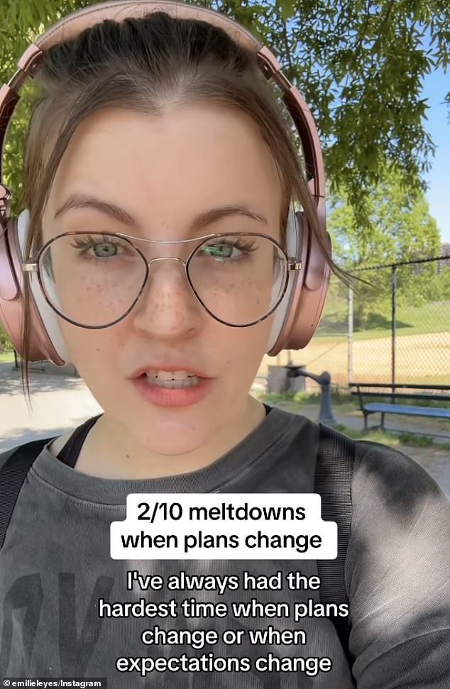 Emilie shared a clip on her Instagram @emilieleyes, which has been viewed more than 12,000 times, in which she describes the characteristics to look out for