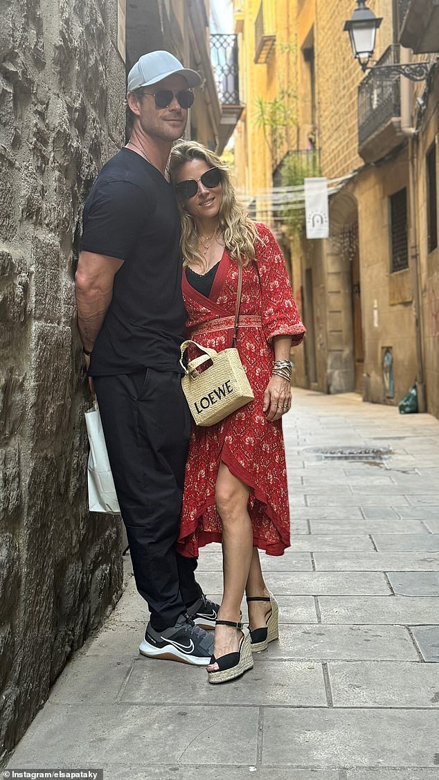 Chris Hemsworth and Elsa Pataky looked more in love than ever during their ultra-lavish family getaway to Barcelona