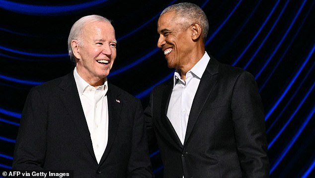 Former President Barack Obama joined Biden at a flashy fundraiser in Los Angeles last month. George Clooney was also there and wrote that the president was a shadow of his former self