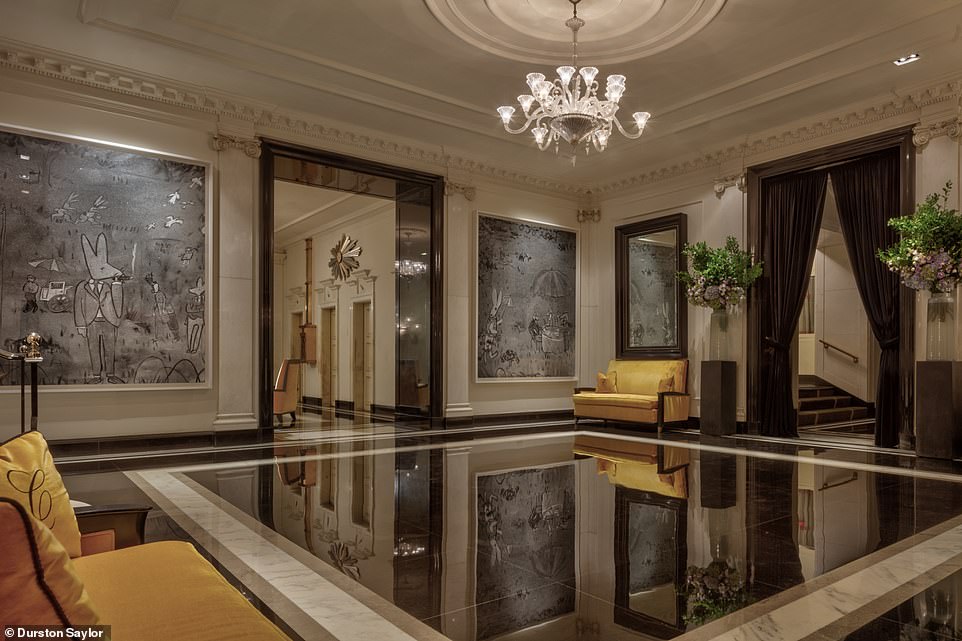 Ted Thornhill checked into The Carlyle, A Rosewood Hotel to find out why the rich and famous love it so much. Ted writes: 'The lobby [above] sets the tone – and the tone is unashamed Art Deco refinement'