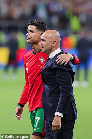 The Portugal coach insisted that Ronaldo is a fantastic example for the rest of the squad