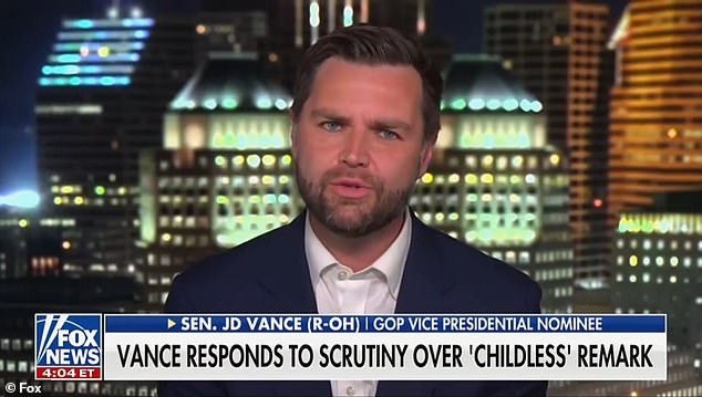 JD Vance Appeared on Fox News Where He Doubled Down on His 'Childish' Plans