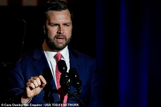 JD Vance holds his first solo campaign event after becoming Donald Trump's running mate in Middletown, Ohio, where he ran against Kamala Harris