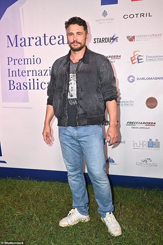 James Franco was honored at the 16th edition of the Marateale Film Festival in Maratea, Italy