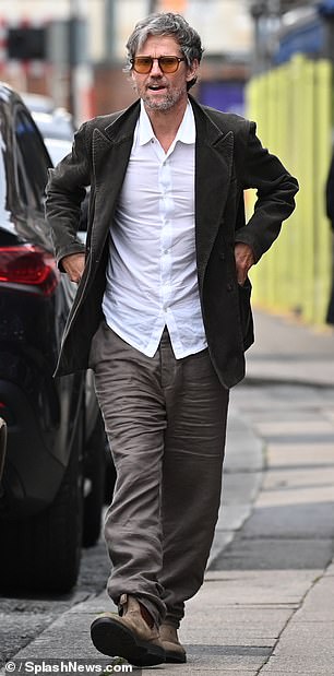 Jason Orange looked unrecognisable from his boyband days as the former boyband star was pictured in Cheshire on Thursday