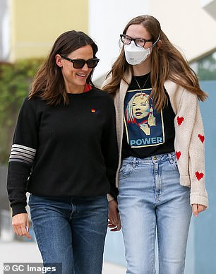 Jennifer Garner also helped Violet, 18, who made an impassioned plea for the imposition of 