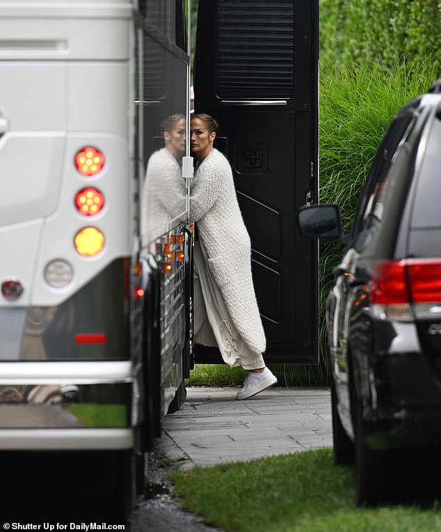 Jennifer Lopez was spotted on a road trip with her kids in the Hamptons on Thursday — after celebrating her 55th birthday without husband Ben Affleck