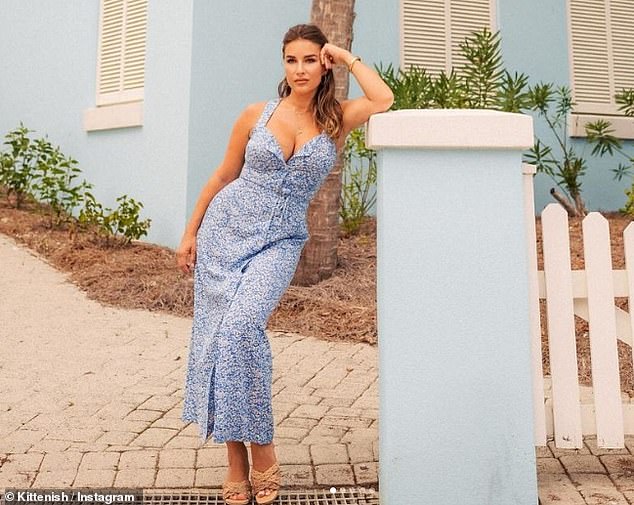 Jessie James Decker is looking slim again, five months after having her fourth child, a son named Denver, with husband Eric Decker